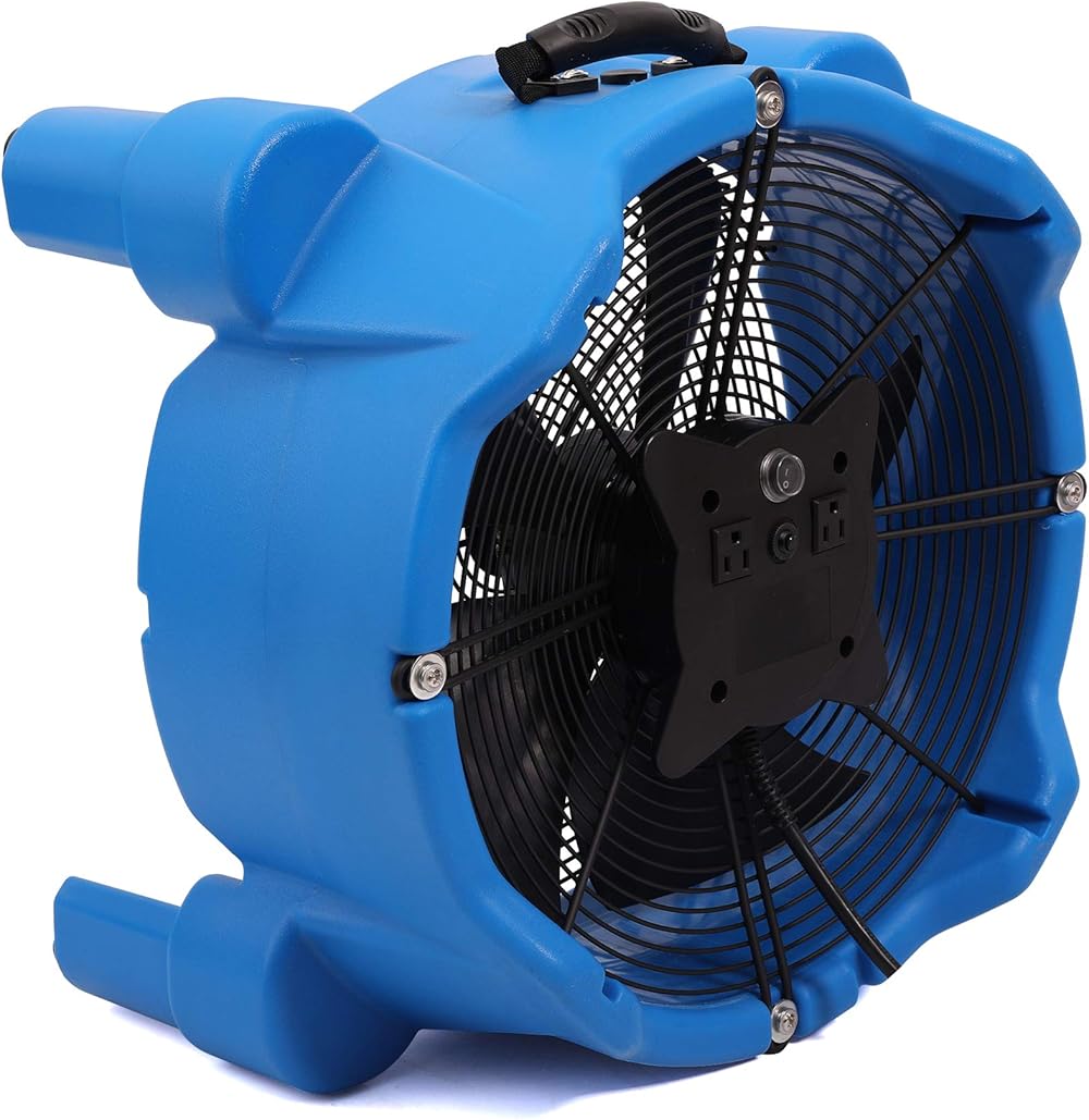 MOUNTO AM30DF 1/4hp 3000cfm Axial Fan Down Draft Fan for Drying and Cooling
