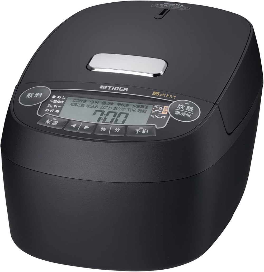 Tiger TIGER JPV-G100KM [Pressure IH jar rice cooker 5.5 cups matte black] 100V