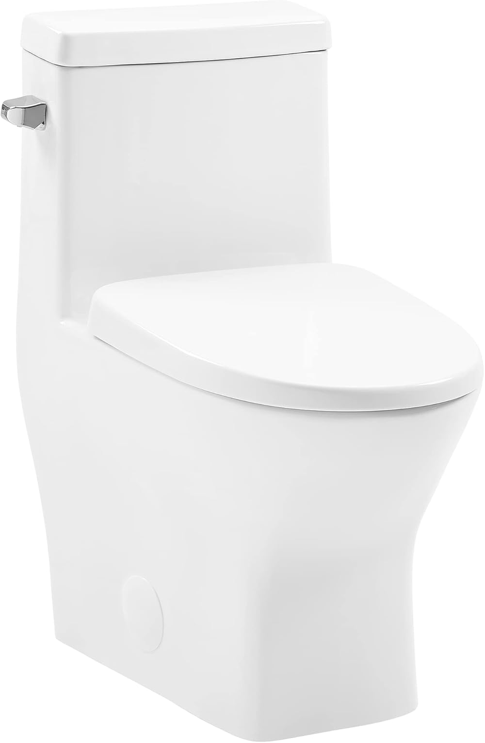 Sublime II One-Piece Round Toilet with Left Side Flush, 10” Rough-In 1.28 gpf