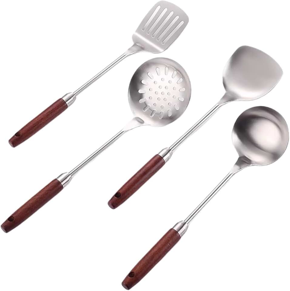 DFHBFG Kitchen Utensils Set Cooking Tool Set Kitchenware Set, 4 pieces
