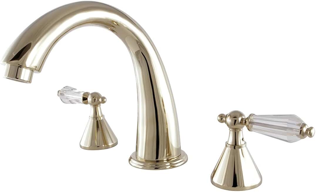Kingston Brass KS2362WLL Wilshire Roman Tub Faucet, 7-1/8