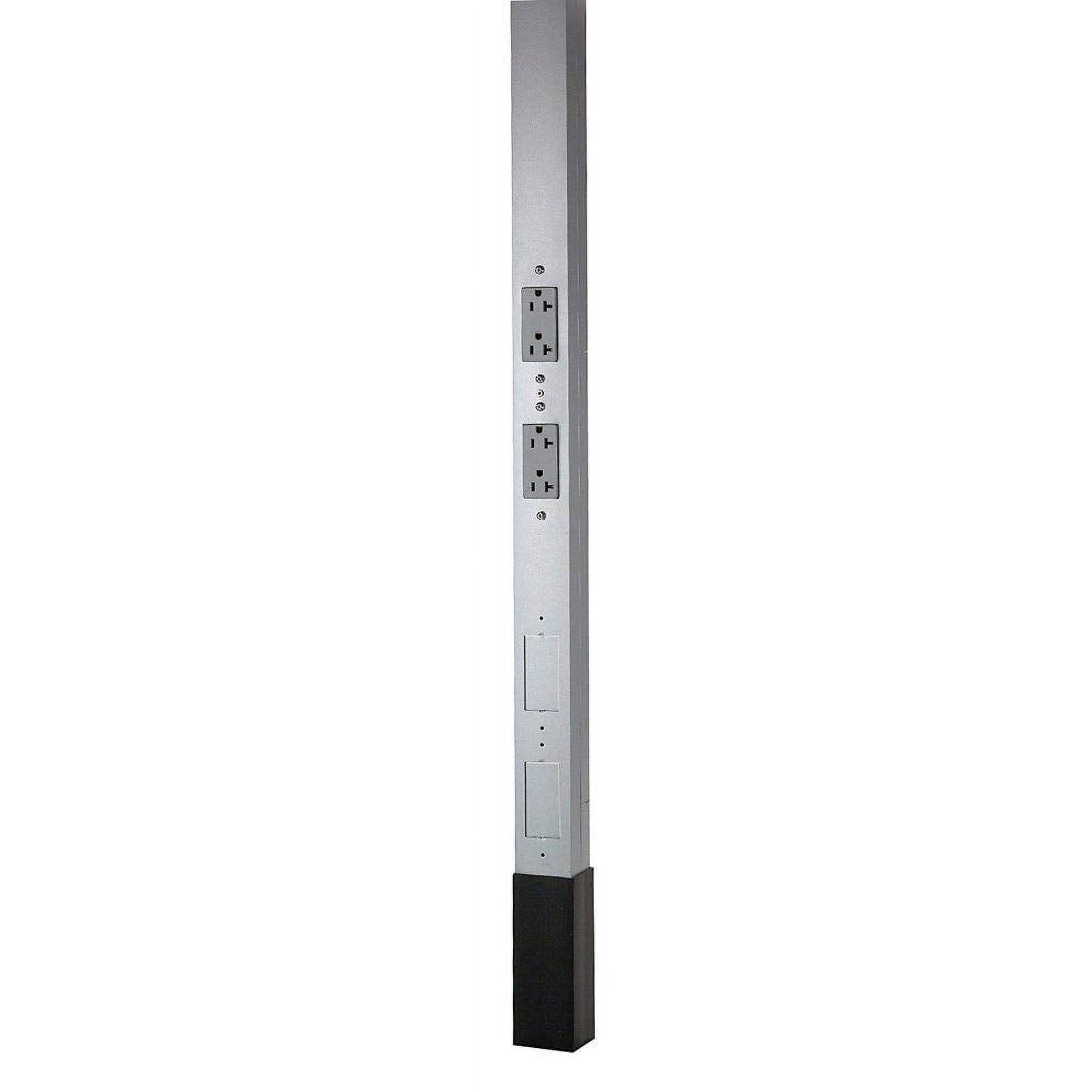 Alum Service Pole, Gray, 10 Ft. 2