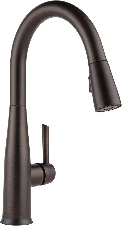 Delta Faucet Essa Touch 9113T-RB-DST Oil Rubbed Bronze Deck Mount Kitchen Faucet with Pull Down Sprayer, Touch2O Technology, Venetian Bronze