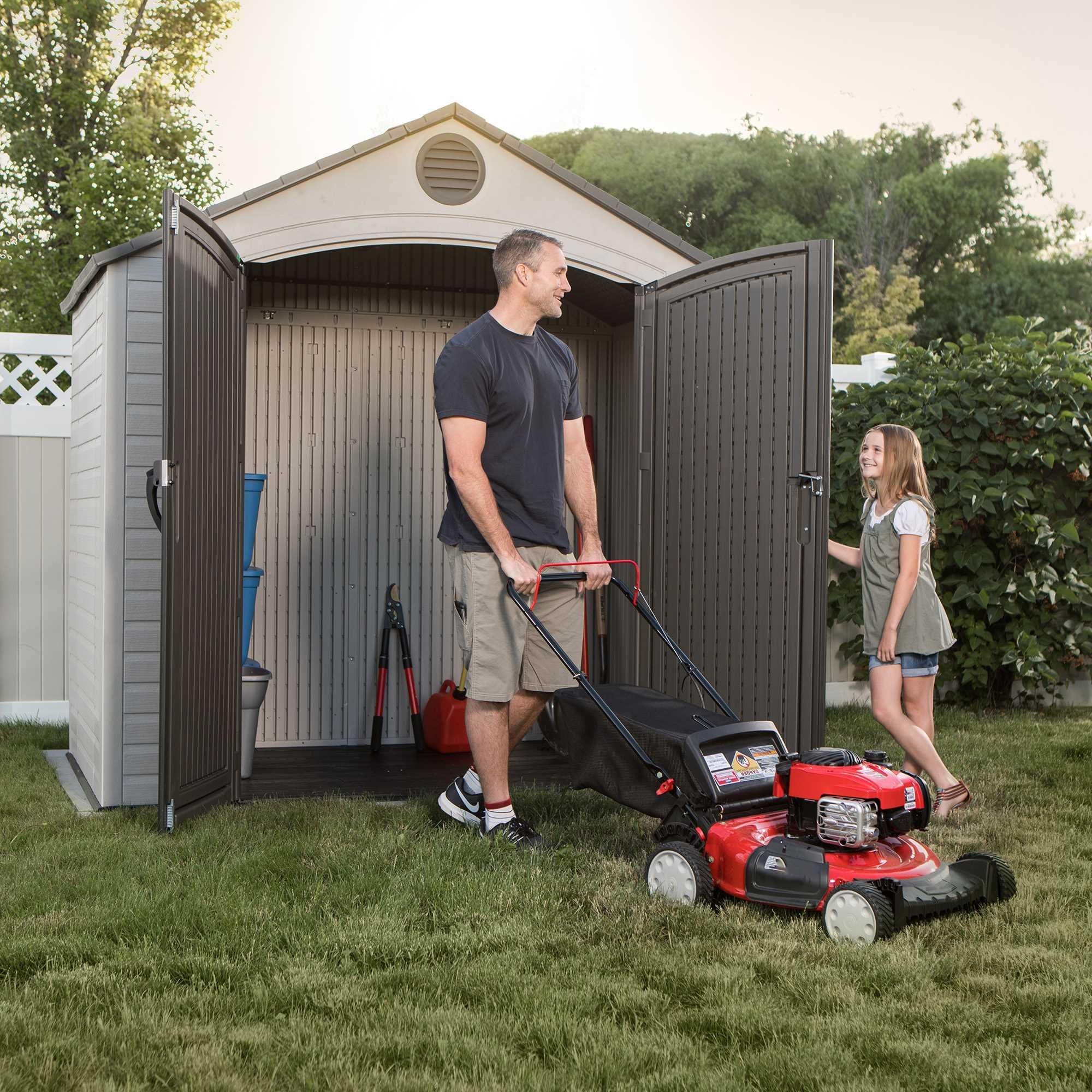 Lifetime 8 Ft. X 5 Ft. Outdoor Storage Shed - 6418
