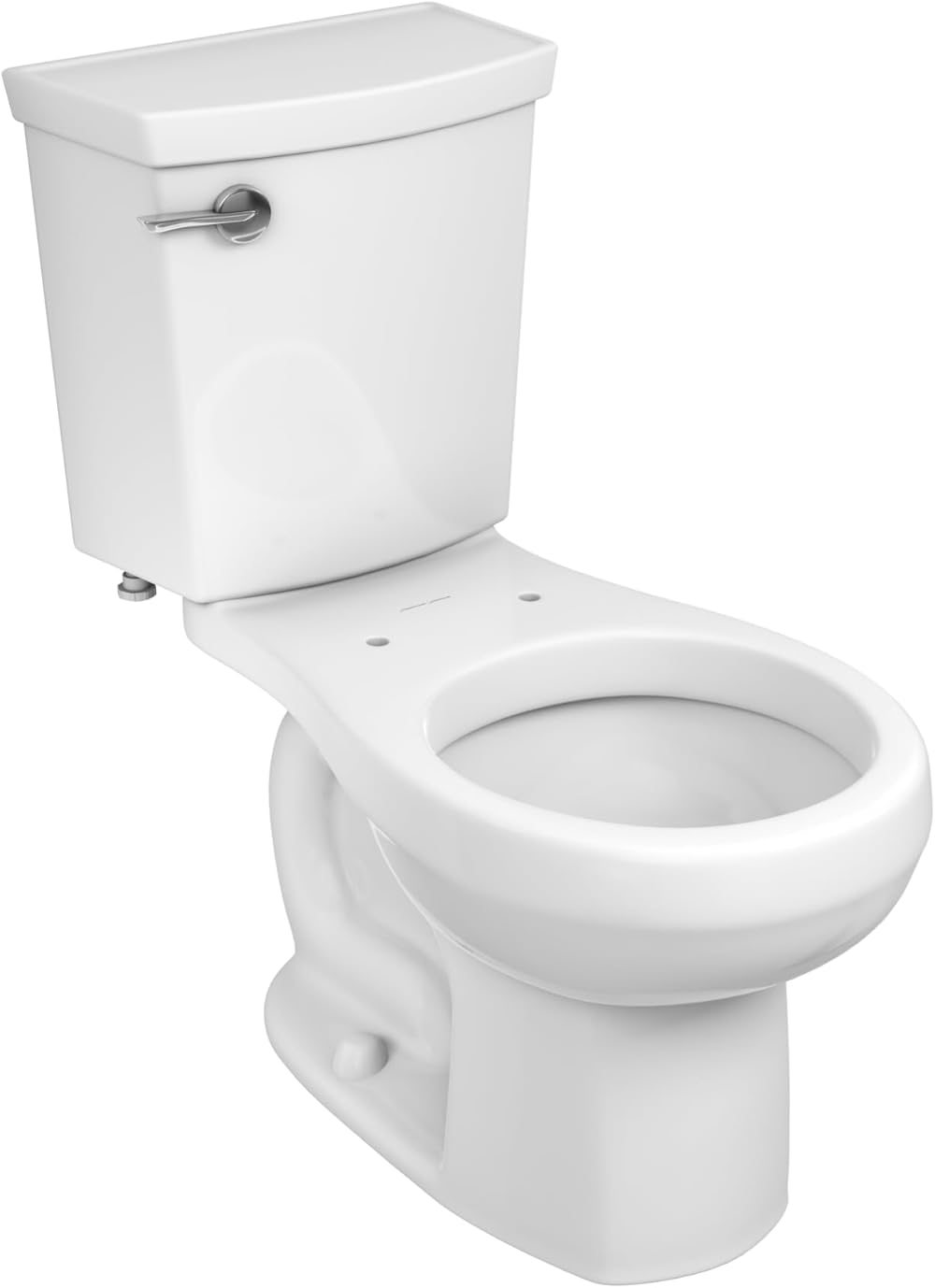 American Standard 288DA114.020 H2Optimum Two-Piece Toilet, Round Front, Standard Height, White, 1.1 gpf