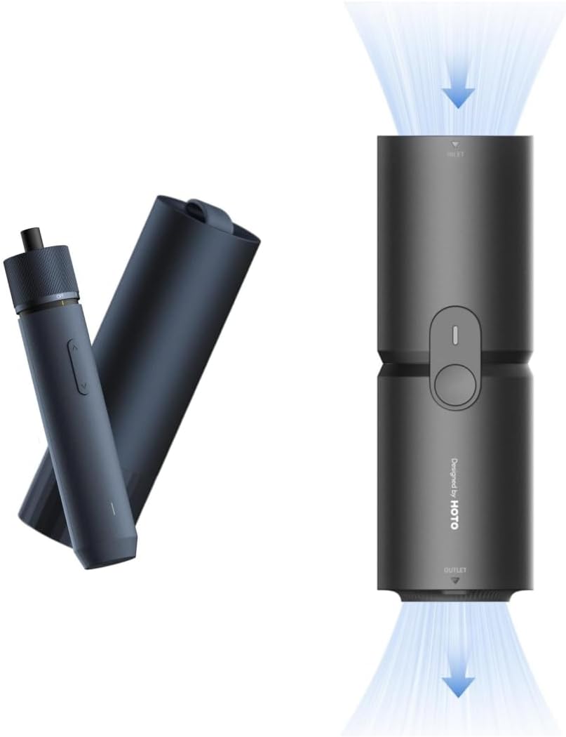 HOTO Handheld Vacuum Cleaner Cordless Bundle Electric Screwdriver Rechargeable