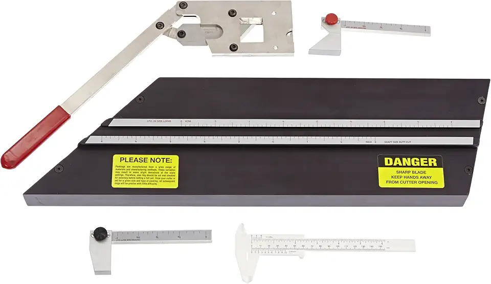Palmetto 1120 Guillotine Packing Cutter for 15 Degree Butt and 45 Degree Skive Angles up to 4