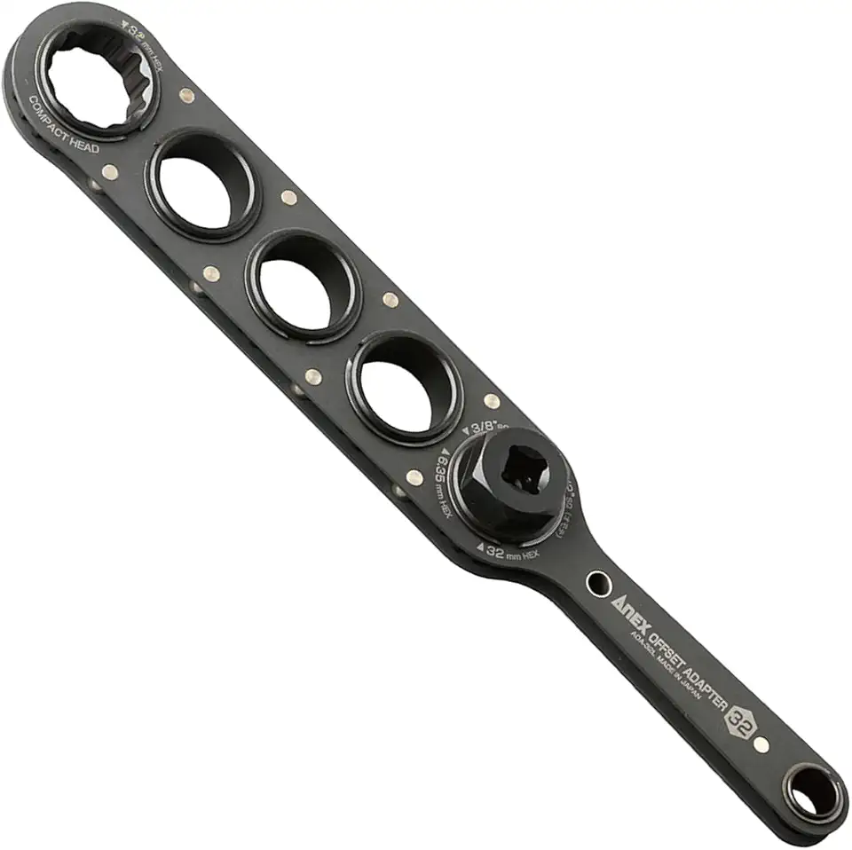 ANEX AOA-32L Offset Adapter, 1.3 inches (32 mm), Long Type