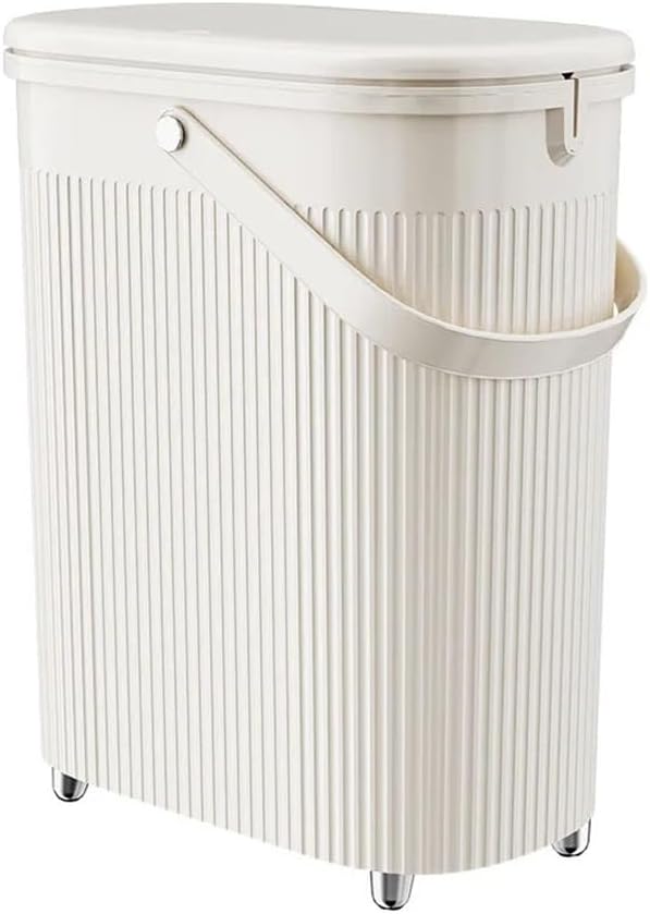 Garbage Can Household Toilet Large Capacity with Lid Toilet Bucket Gap Special Jar for Fiber Bucket