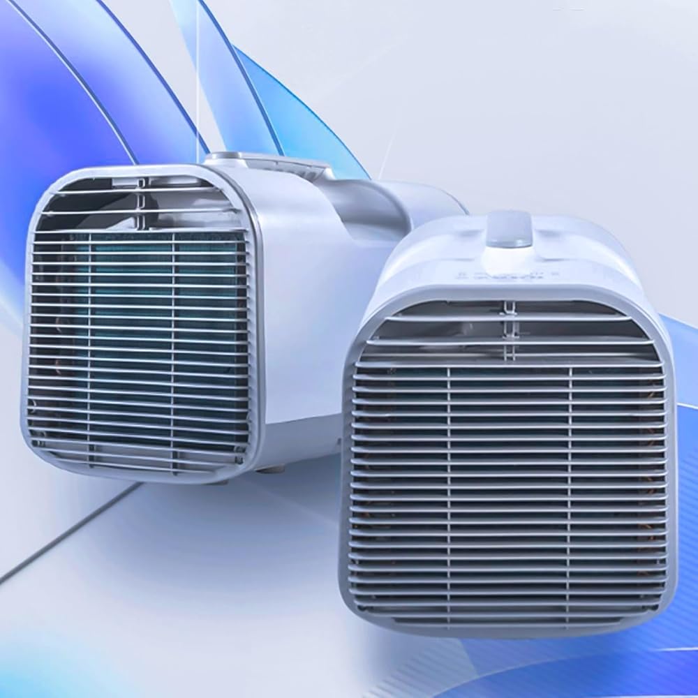 Portable Air Conditioner, Fast Cooling,12V DC, 24V DC & 110V AC, 5100BTU with Dehumidifier,24 Hour Timer for Camping Tent, RV, Car, Truck, Van and Fishing，Outdoor Indoor or Home Use