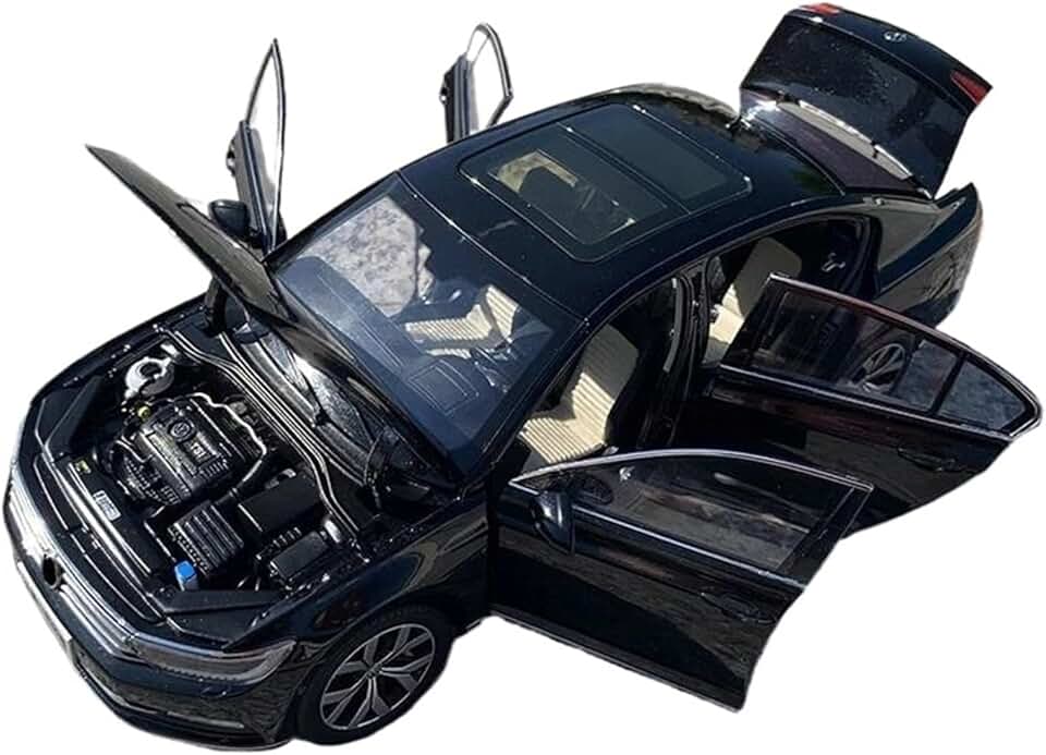 Scale Model Cars 1/18 Alloy Model for FAW Magotan B8 Diecast Model Car Gift Collection Hobby Vehicle Toy Car Model