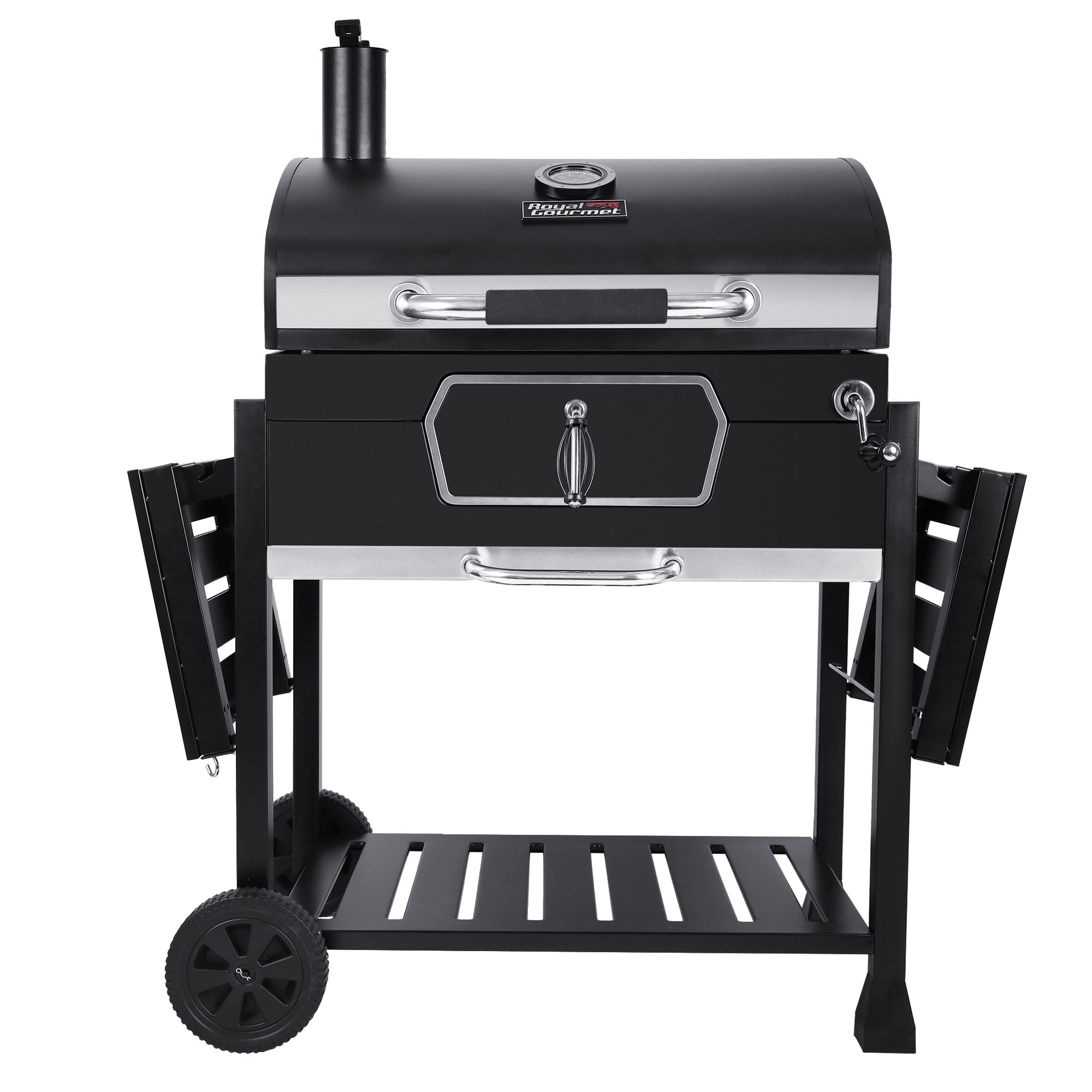 Royal Gourmet 30-in W Black Charcoal Grill
