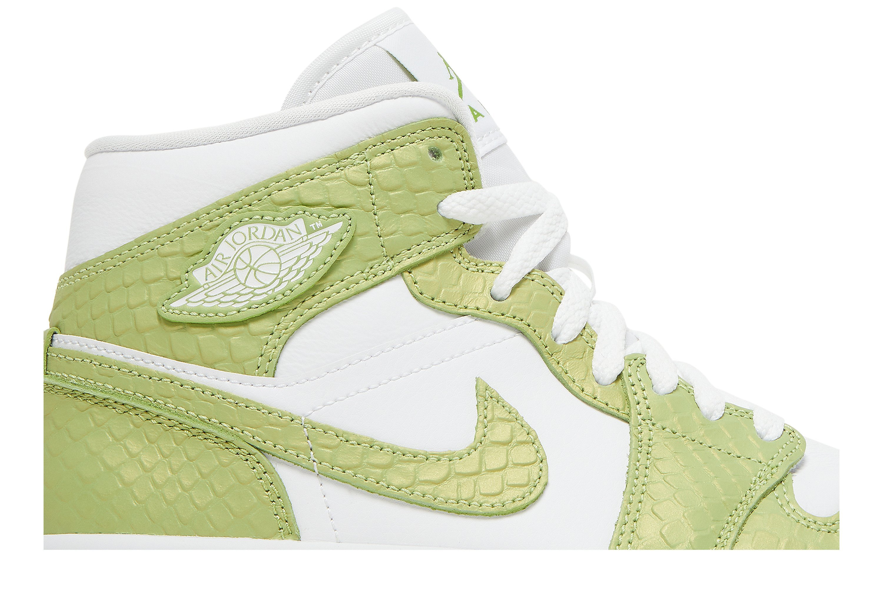 Wmns Air Jordan 1 Mid SE 'Green Python' DV2959-113