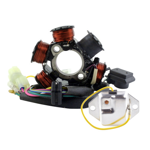 RMSTATOR New Aftermarket Honda 90W Lighting Upgrade Kit - Stator & AC Voltage Regulator, RMS900-103448