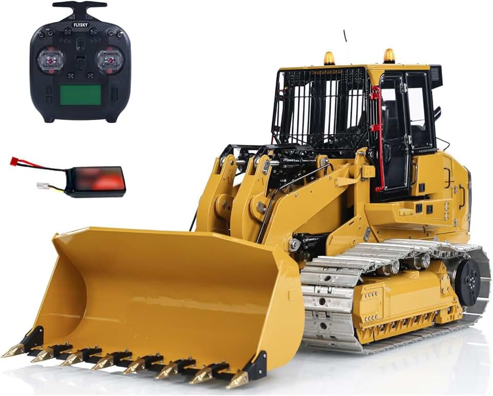 TOUCAN RC HOBBY LESU 1/14 RC Hydraulic Loader 973K Metal RTR Remote Control Tracked Car Model