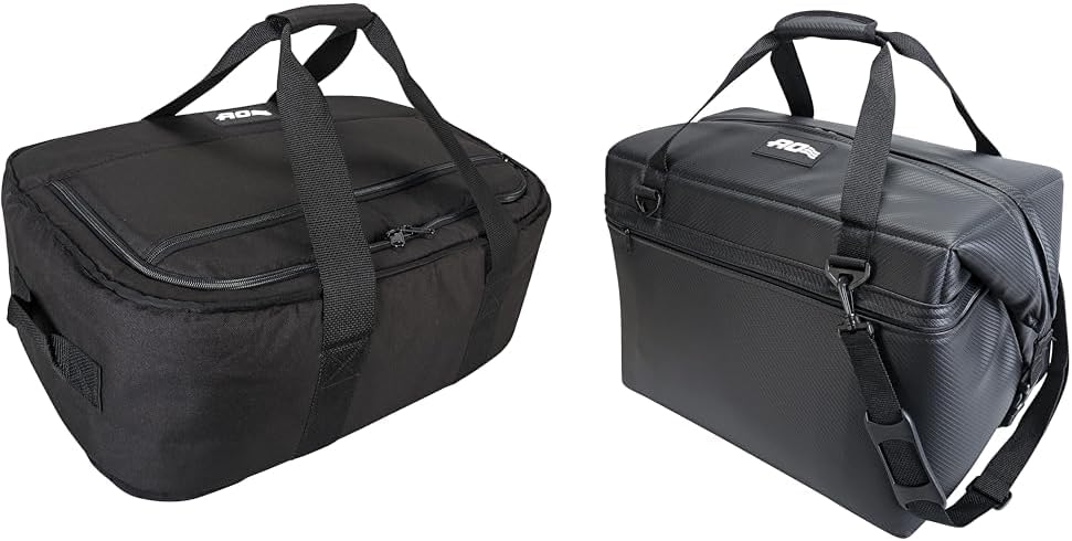 AO Coolers 38 Can Soft Cooler and 48 Can Carbon Fiber Soft Cooler Bundle