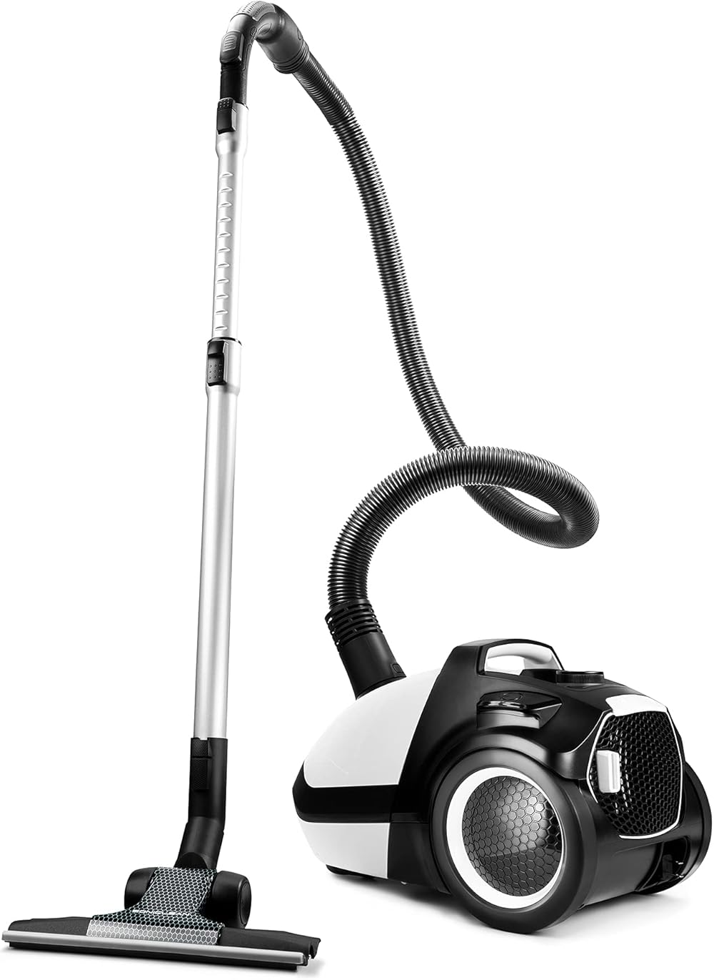 WhisperJet C2 Canister Vacuum Cleaner - Ultra-Quiet Operation - U15 ULPA Filtration - Made in Germany