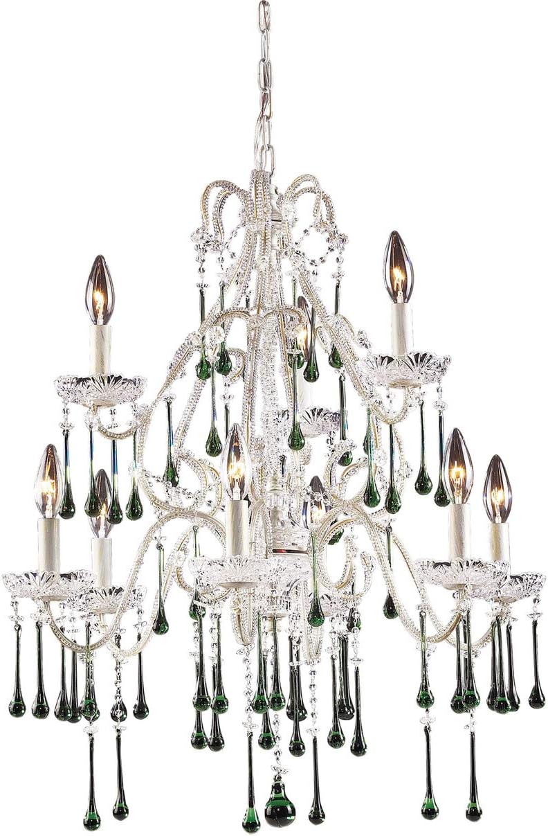 4003/6+3LM 9 Light Chandelier, 25