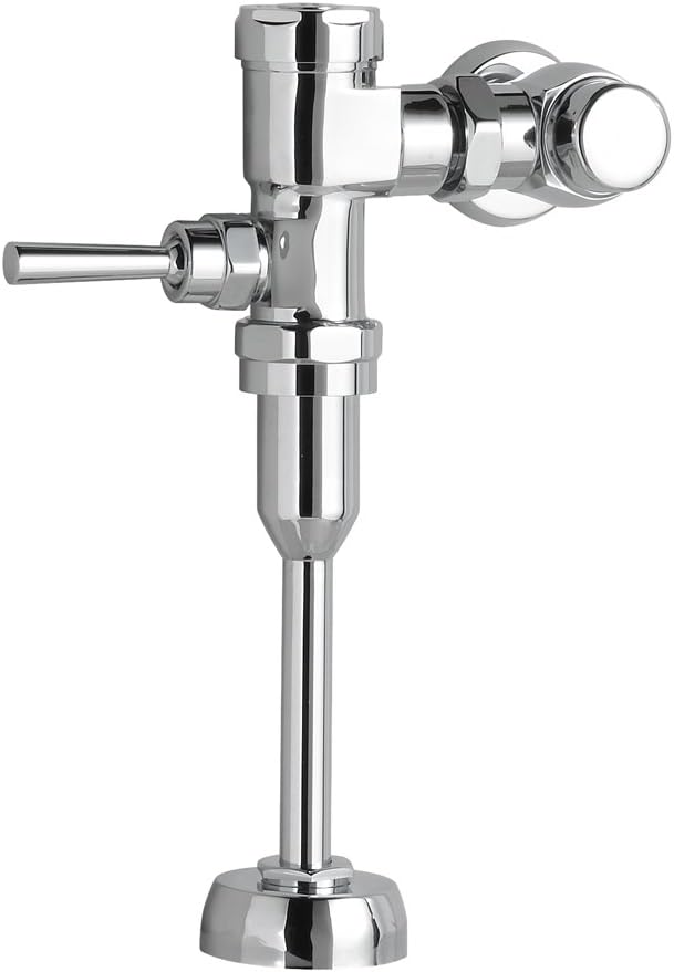 American Standard 6045.101.002 Exposed Manual 3/4-Inch Top Spud 1.0 Gpf Urinal Flush Valve, Polished Chrome