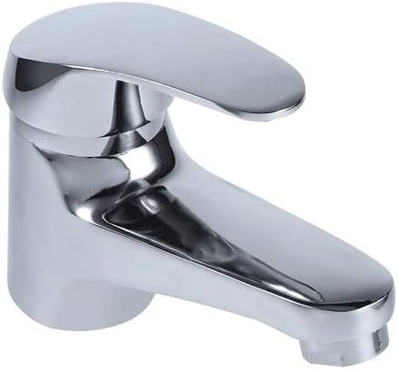 Top Sale Economical Single Lever Deck Mounted Chromed Hot and Cold Wash Basin Faucet Water Tap for Bathroom