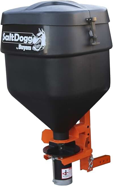Buyers Products TGSUVPROA SaltDogg 4.4 Cubic Foot Tailgate Salt Spreader With Auger Assist