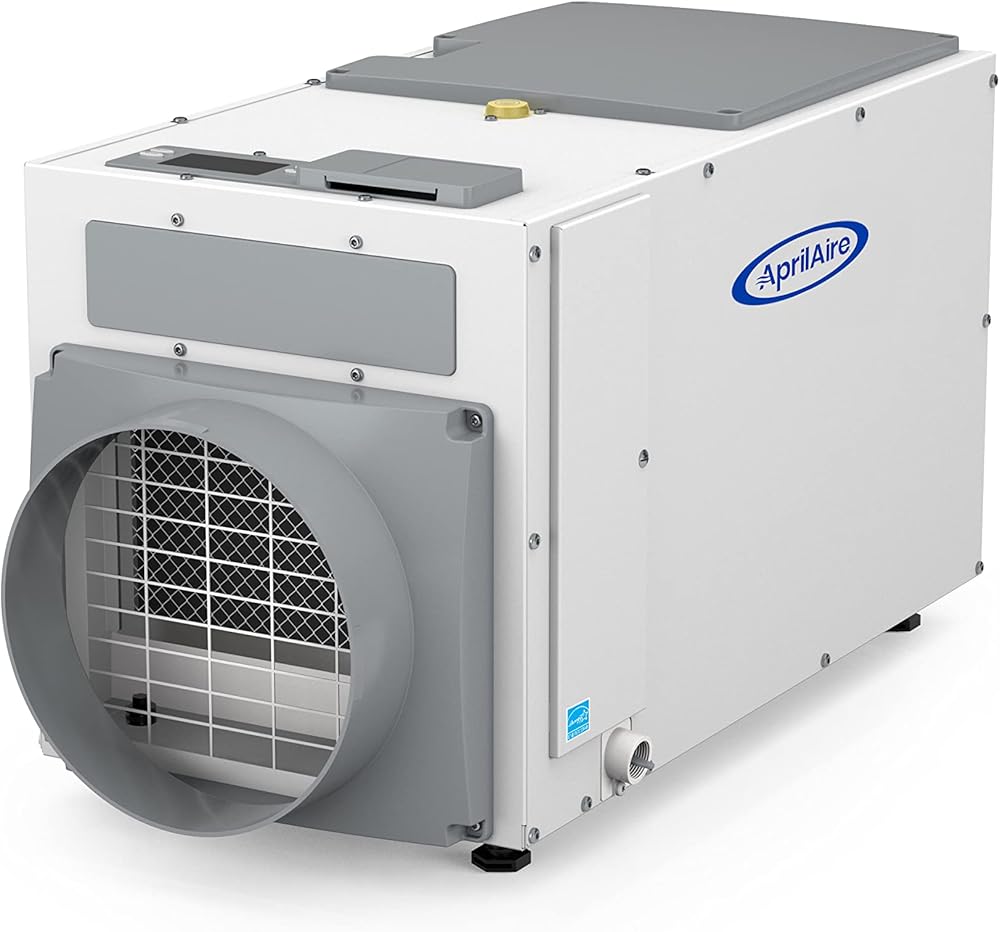 AprilAire E080 Pro 80-Pint Whole-House Dehumidifier, Energy Star Certified, Commercial-Grade Whole-Home Dehumidifier for Basement, Crawlspace, or Whole House up to 4,400 sq. ft.