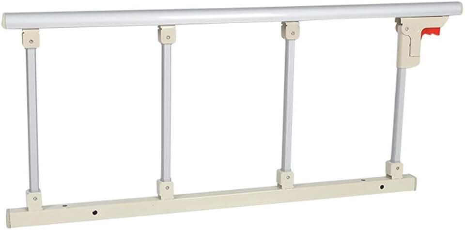 Bed Side Handrail Bed Guardrail Safety Foldable Bed Side Guard Rail for Elderly Adults Assist Handicap Railing Baffle Hospital Bumper Bar Safety Assisting Rails (Color : B, Size :