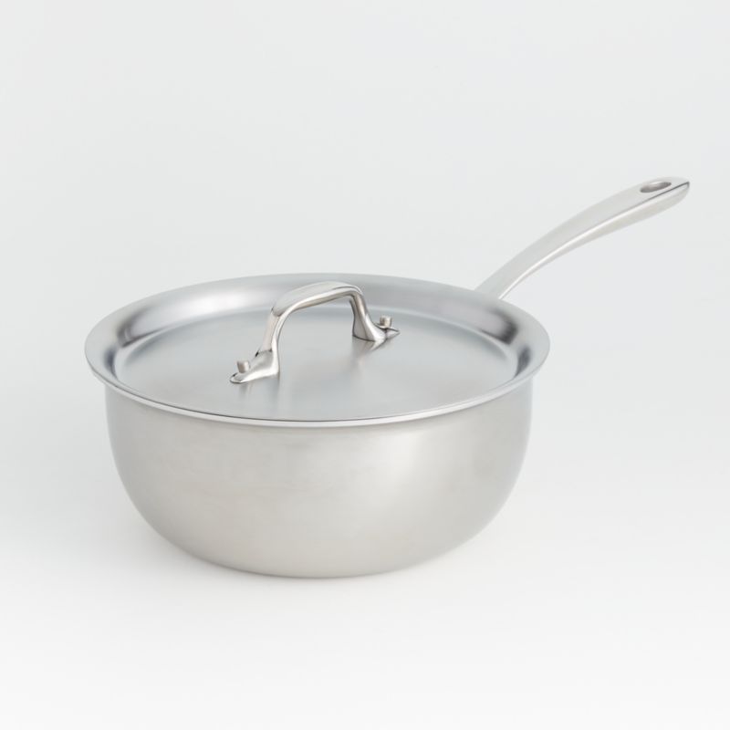 All-Clad ® d3 Curated 2.5-Quart Saucier with Lid