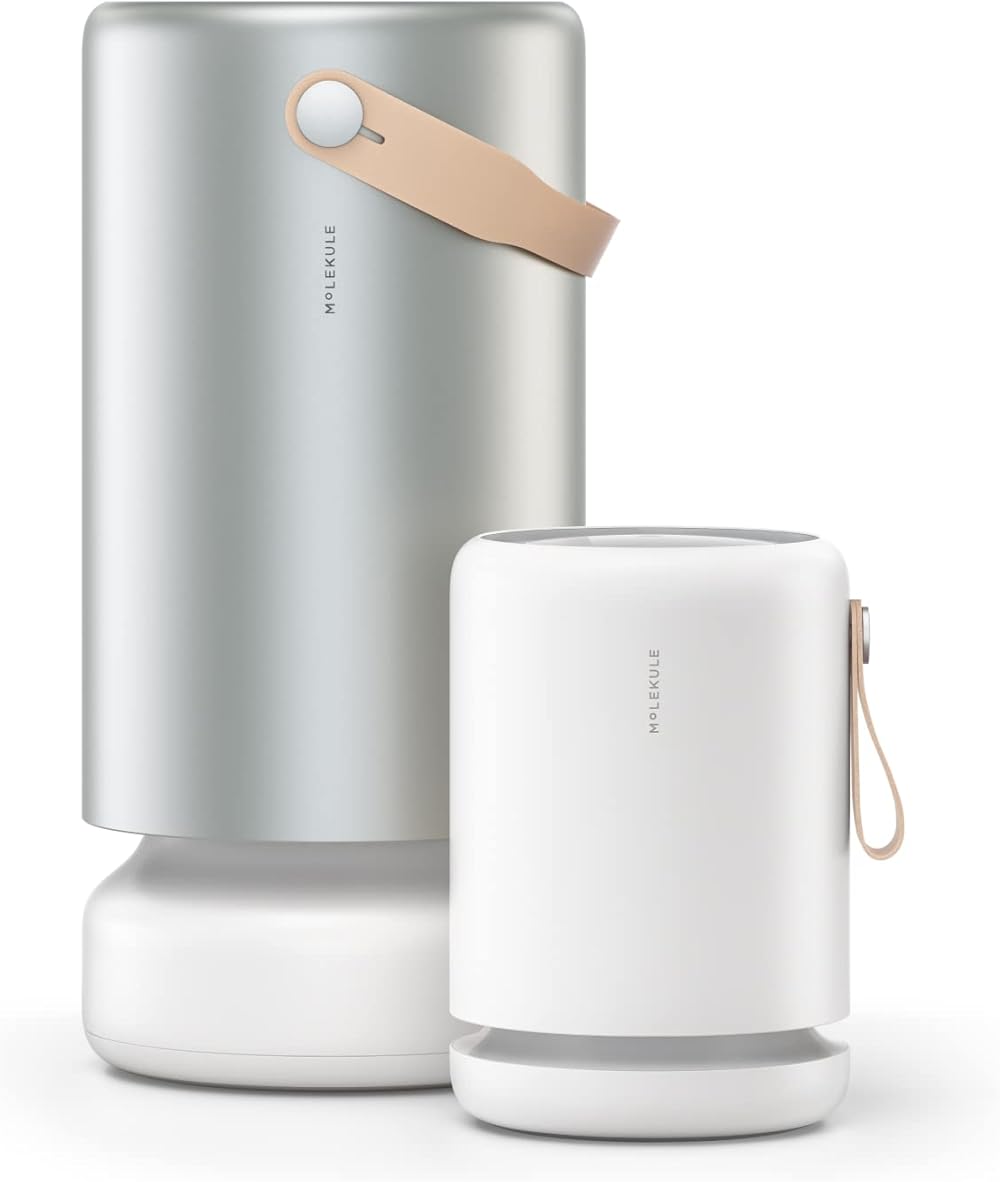 Molekule Air Purifier Bundle with Air Pro (1000 sq ft) and Air Mini+ (250 sq ft)