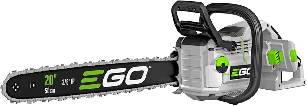 EGO CS2000 20-Inch 56-Volt Lithium-ion Cordless Chainsaw with Digital Display and LED Work Light, Battery and Charger not included