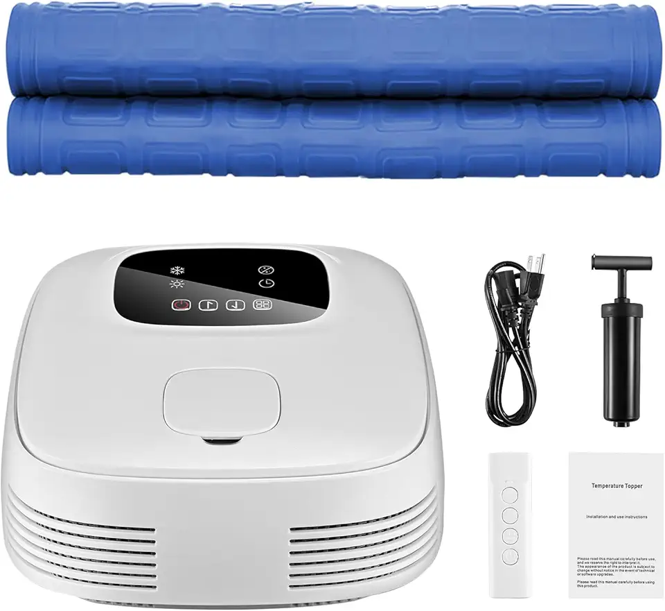 Water Cooling and Heating Mattress with Remote - Comfortable Insulation, Set Individual Bed Temperature, Enhanced Sleep Quality, 54-140°F, Energy-saving, Eco-friendly, All-season Use, Perfect for Home