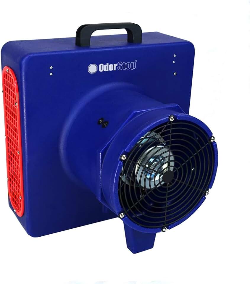 OdorStop OS6500UV2 Professional Grade Ozone Generator/UV Air Purifier for Areas of 6500 Square Feet+, For Deodorizing and Purifying Extra-Large Occupied Spaces Such as Nursing Homes