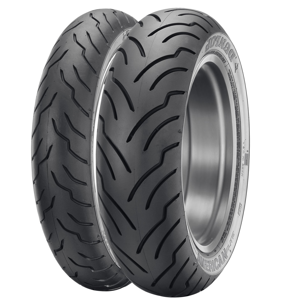 Dunlop American Elite Rear Motorcycle Tire 180/65B-16 (81H) Black Wall