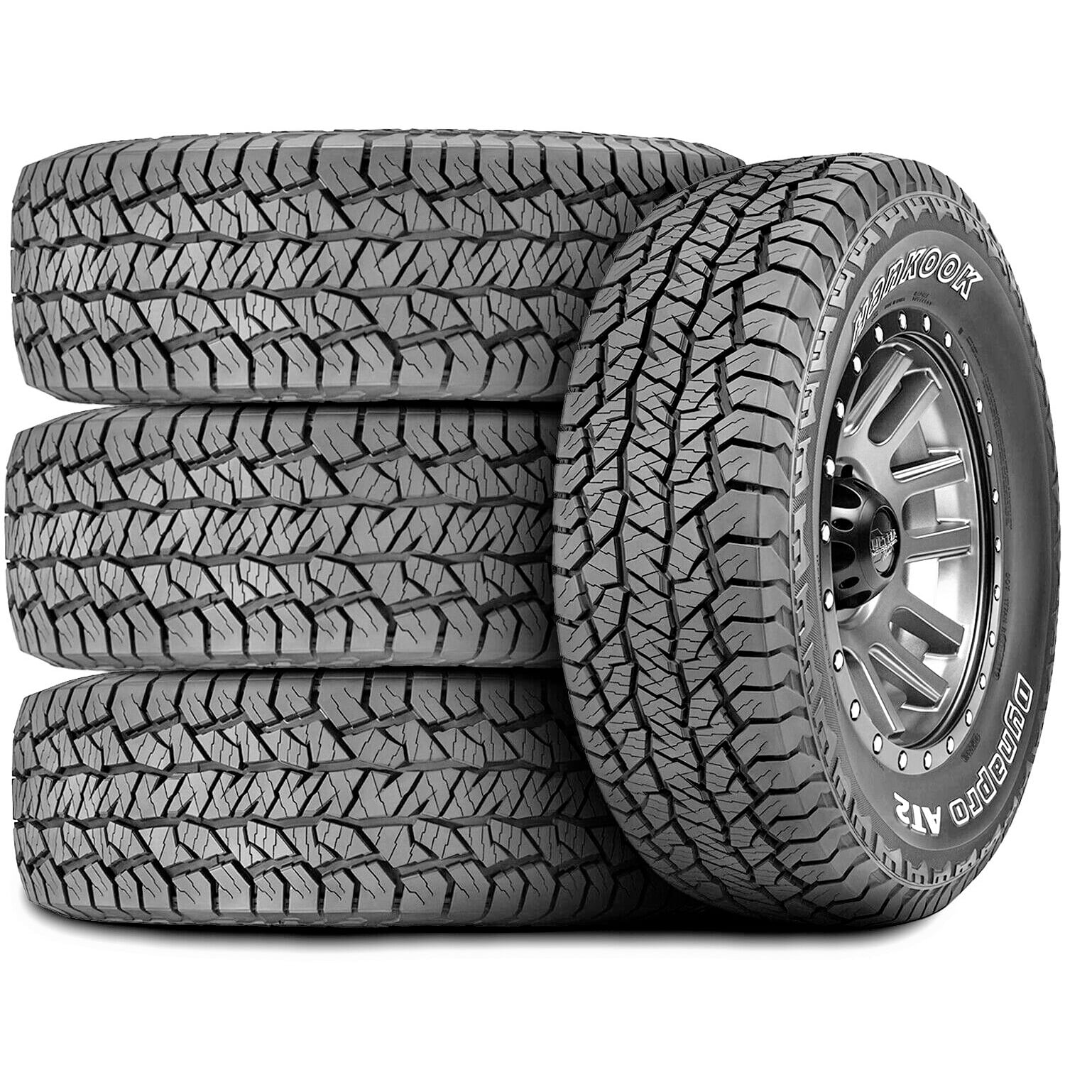 Set of 4 (FOUR) Hankook Dynapro AT2 LT 32X11.50R15 Load C 6 Ply AT A/T All Terrain Tires