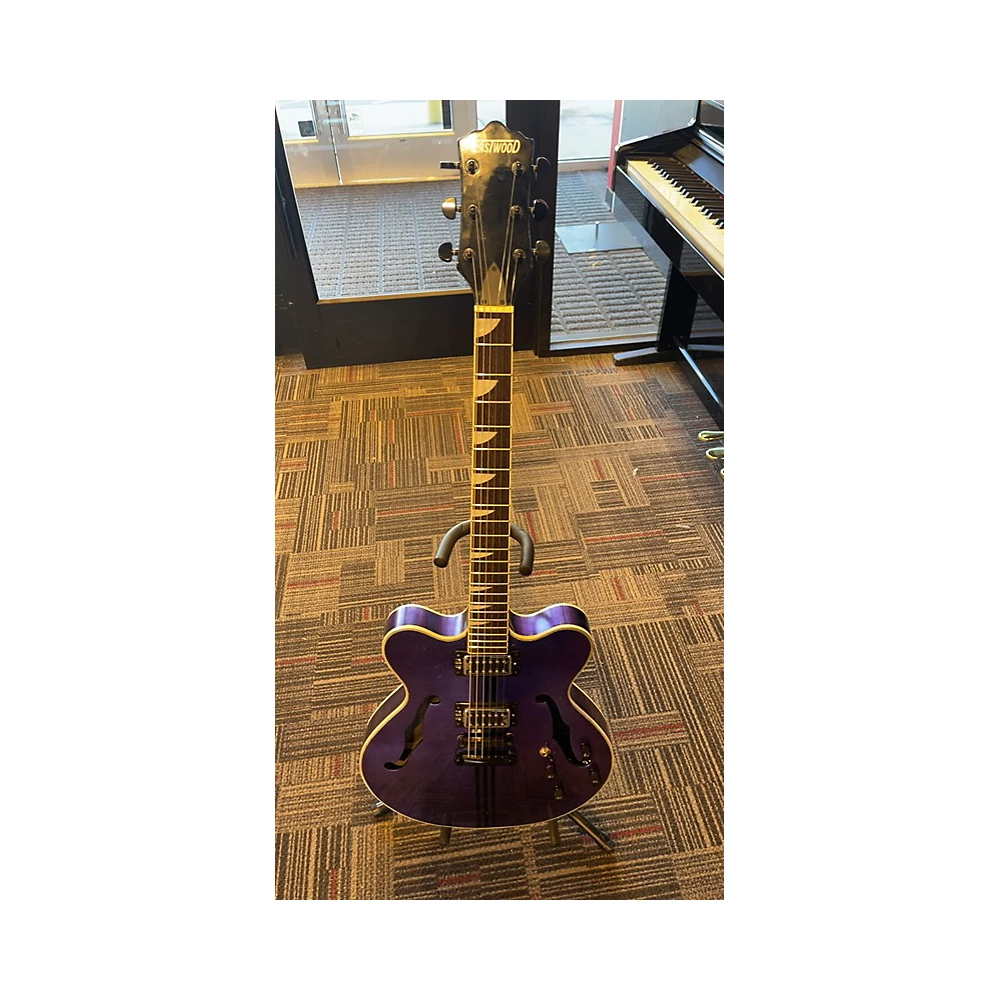 Used Eastwood Classic 6 Hollow Body Electric Guitar