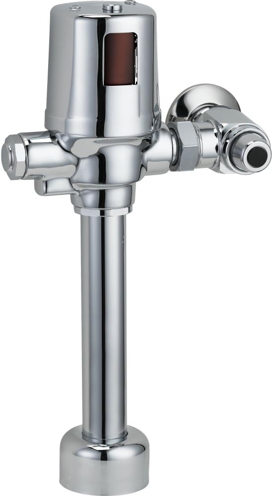 Delta Faucet Teck II Electronic Commercial 1-inch Flush Valve, Exposed Flush Valve, Sensor Flush Valve, 81T201BTA