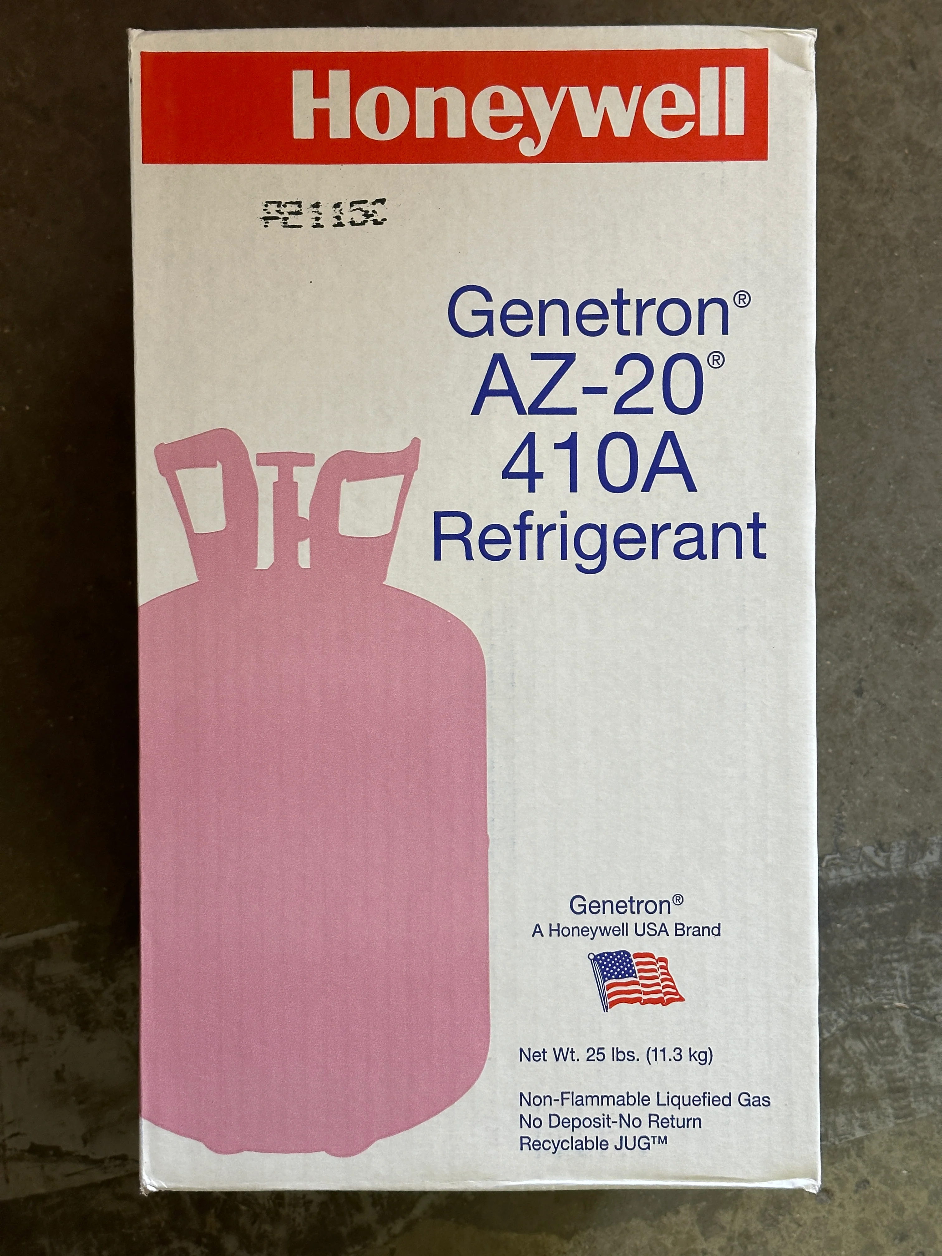Honeywell R-410A Refrigerant 25lb Freon Brand New Sealed