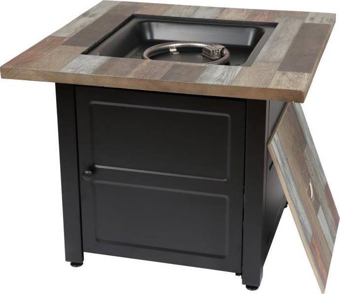 Endless Summer 30-in W 50000-BTU Brown Steel Propane Gas Fire Pit