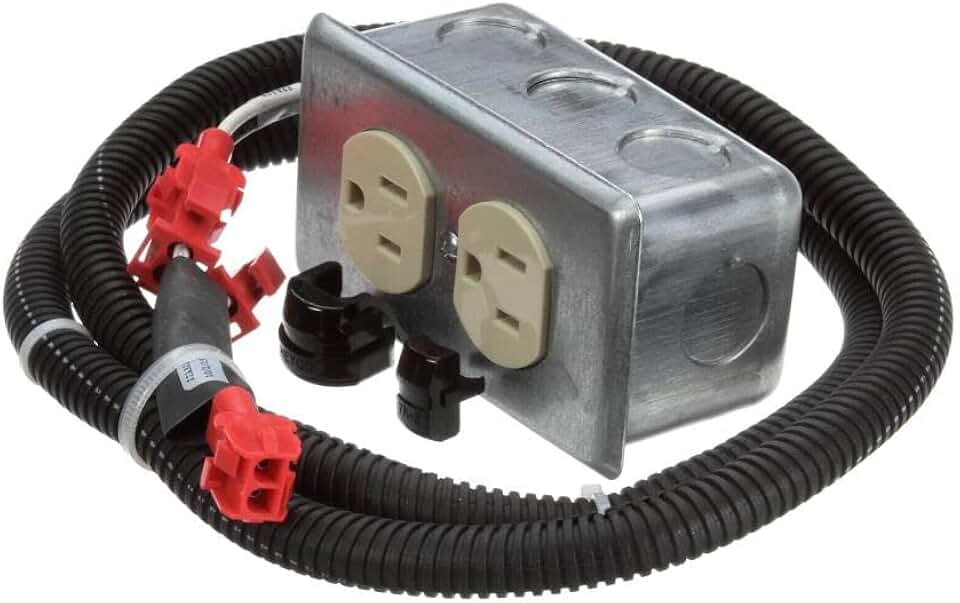 12C918 Outlet Assembly Duplex Straight Ga