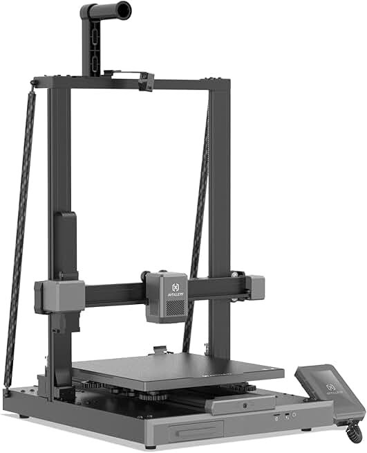 Artillery Sidewinder X3 Plus 3D Printer 300mm/s High Speed Large FDM Printer Auto-Leveling Dual-Gear Direct Extruder and High-Temp Auto Cleaning Nozzle Ideal for Beginners 11.8x11.8x15.7In