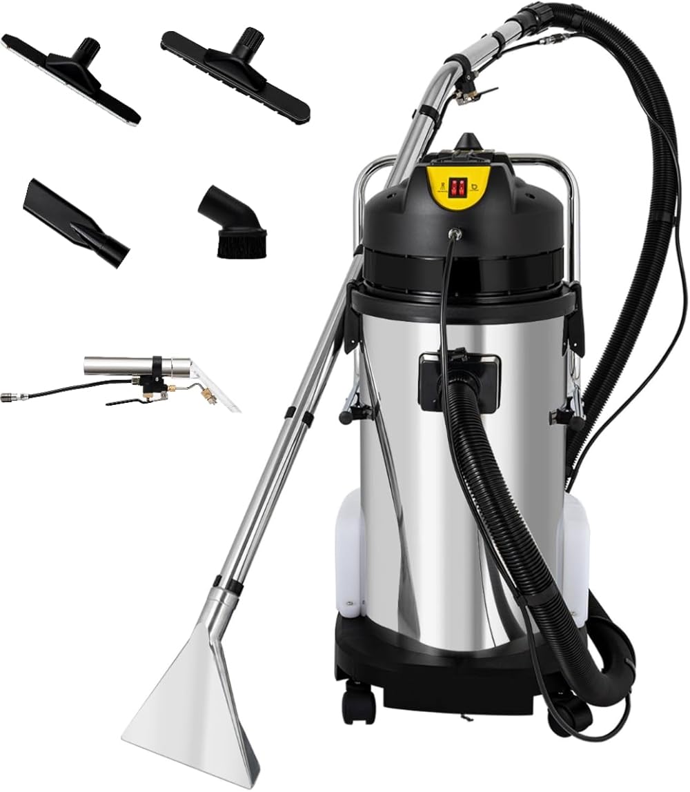 40L/10.5Gallon Carpet Cleaner Machine 3 in 1 Portable Wet Dry Vacuum Cleaner Sofa Cleaner Machine Absorb Water Machine (40L)