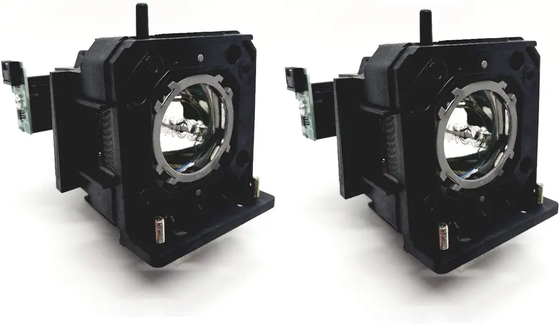 OEM ET-LAD120W Lamp & Housing TwinPack for Panasonic Projectors with Osram Bulb Inside - 240 Day Warranty