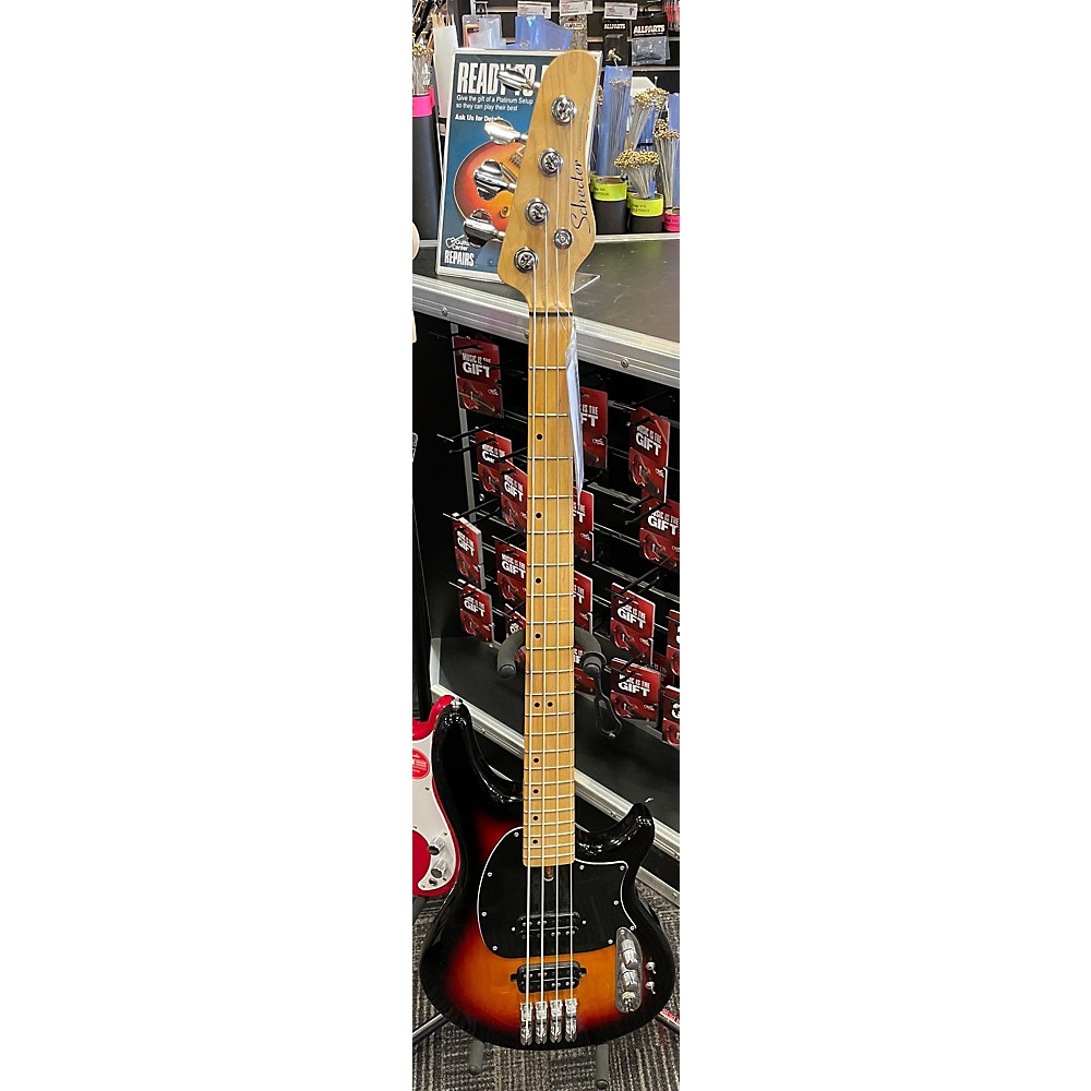 Used Schecter Guitar Research Diamond Series J4 Electric Bass Guitar