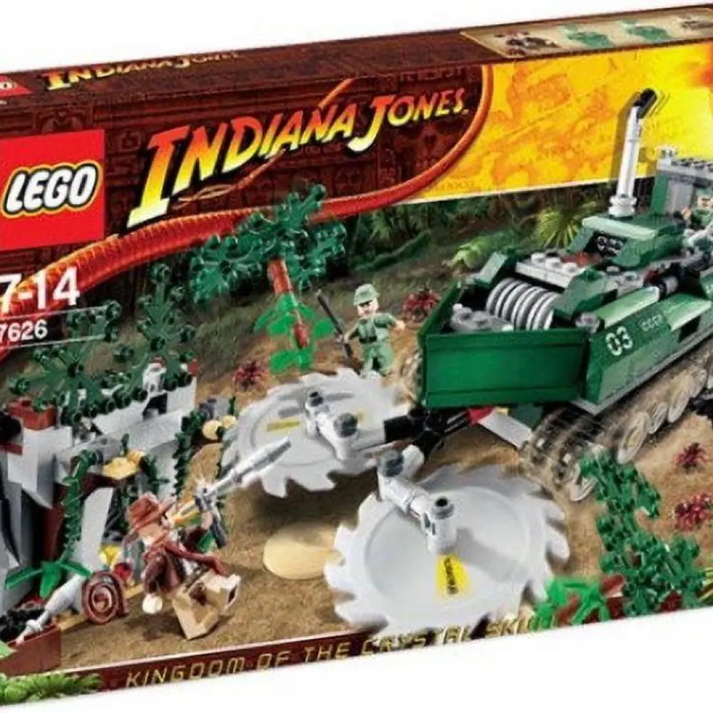 LEGO Indiana Jungle Cutter 7626 New in sealed box.
