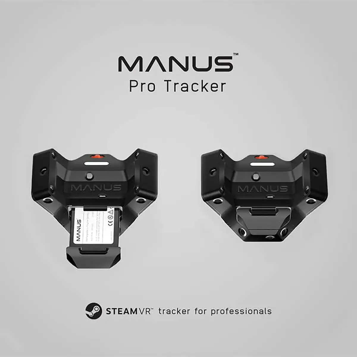 Manus Steam VR Pro Tracker 3-Pack | Bundle for Motion Capture, Virtual Production and Full-body Virtual Reality