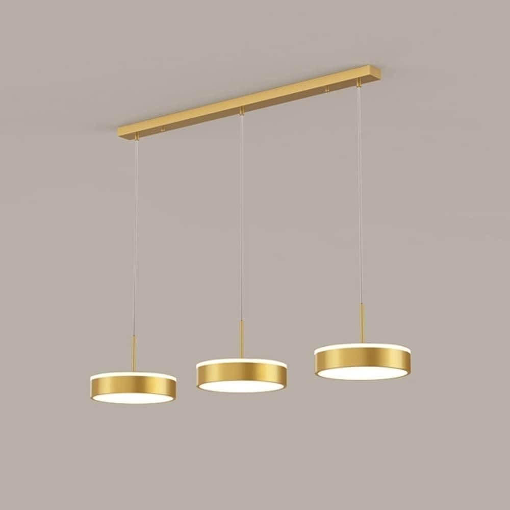 Sturdy Durable Modern LED Clusters Pendant Light 3-Light Dining Room Chandelier Nordic Kitchen Island Pendant Lighting Fixture Adjustable Suspension Wire Lights for Kitchen Island, Bedroom