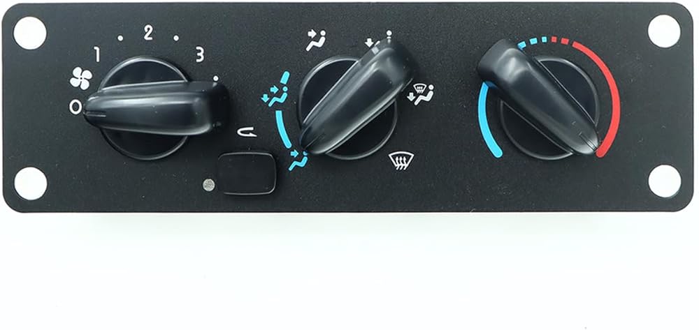 A/C Air Conditioning Heater Control Switch, HVAC Heater Control Switch, Air Conditioning & Heater Control Replaces,Q21-6012