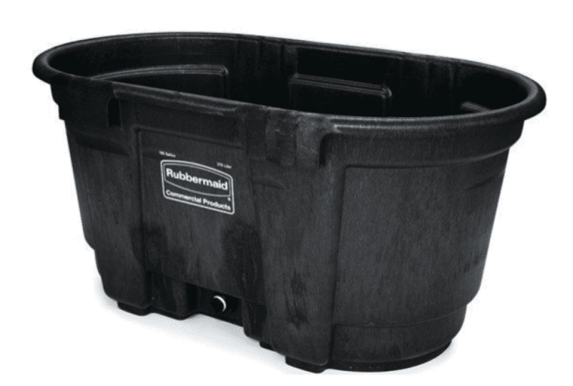 Rubbermaid Commercial Stock Tank,41 1/2 in,16 3/8 in,1 1/2 in  FG424288BLA