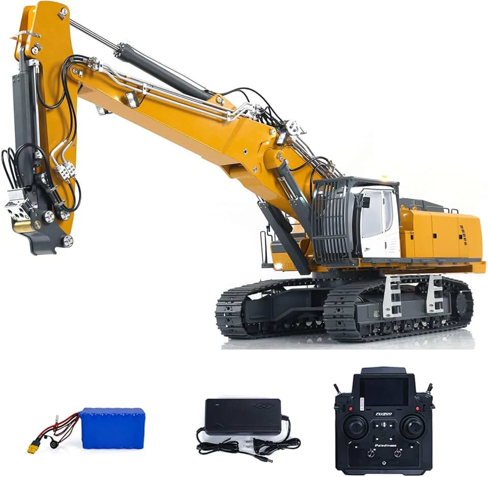 Toucan RC Hobby 1/14 Cut RC Hydraulic Excavator Pl18Ev Lite Remote Control Digger K970-301 Model