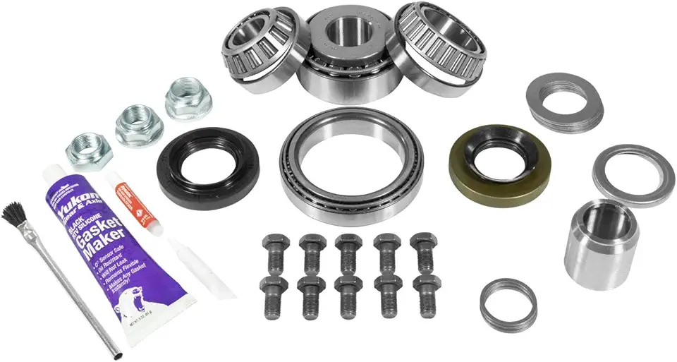 Yukon Master Overhaul Kit, Toyota Tacoma/4Runner, with OEM E-Locker, Incl Spacer